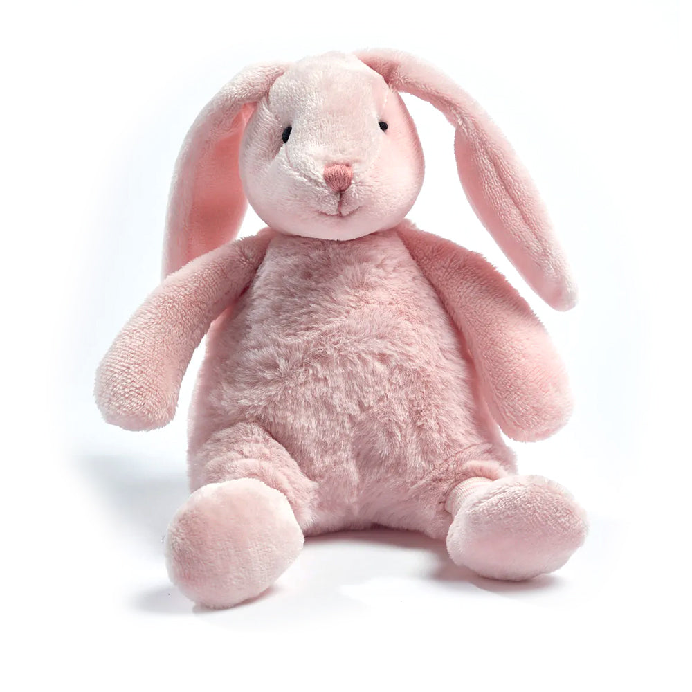 Lorraine Lea Botanical Bunny Rattle Pink 20cm High