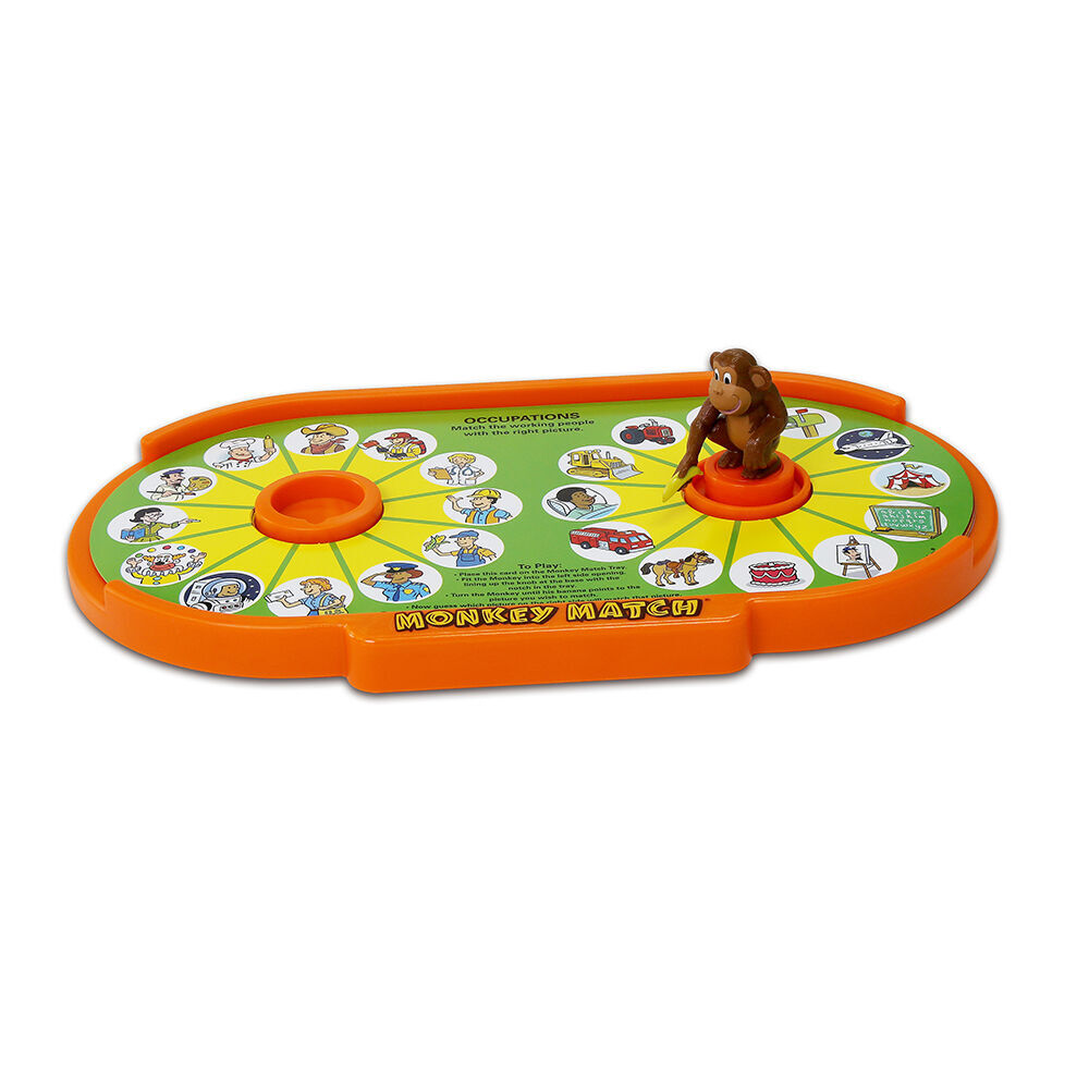 Popular Playthings Monkey Match Educational Matching Game Kids 4y+ 25.4cm