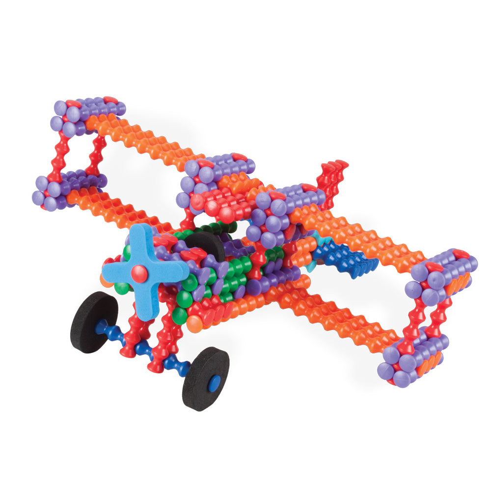 400pc Popular Playthings Playstix Bucket Set Kids 4y+