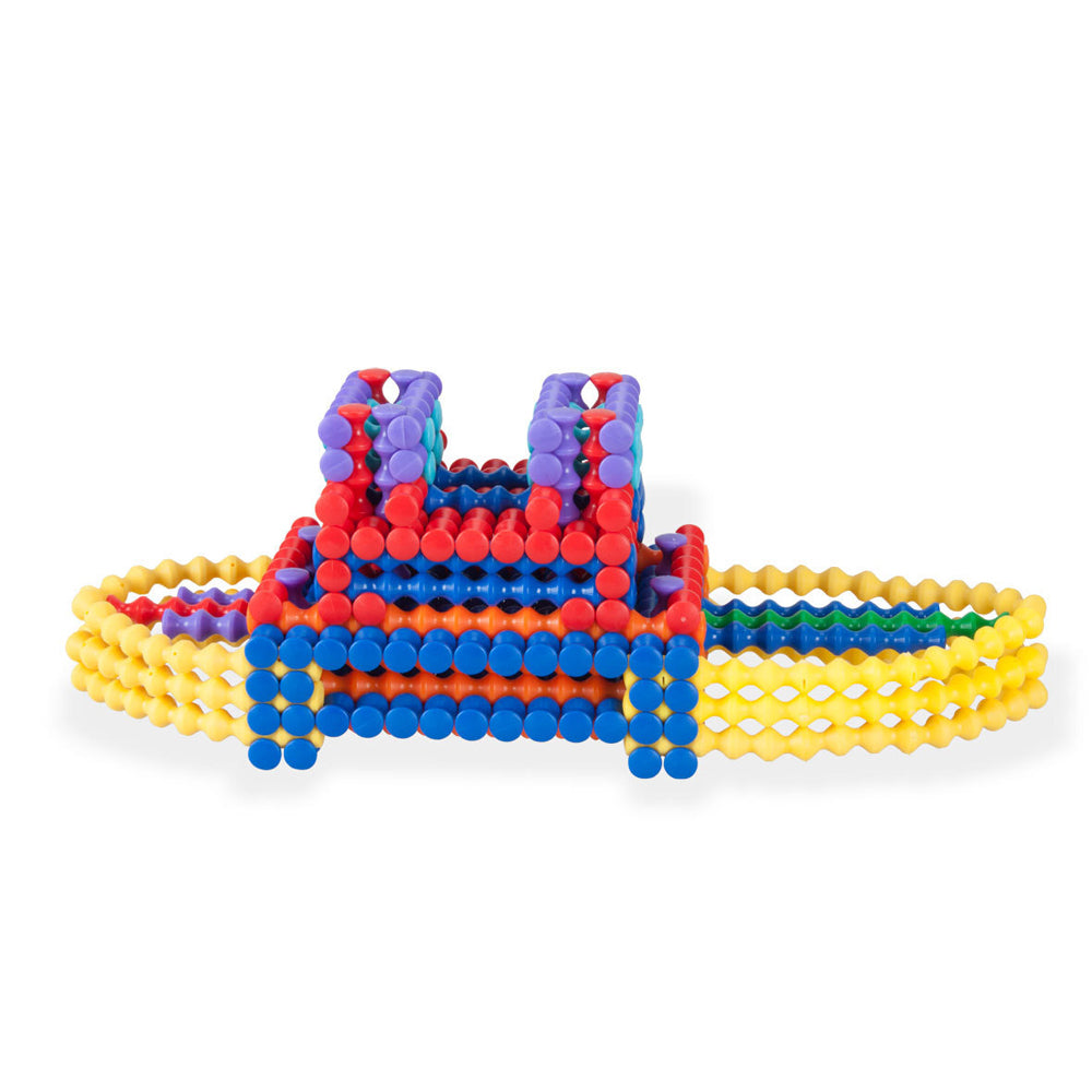 400pc Popular Playthings Playstix Bucket Set Kids 4y+