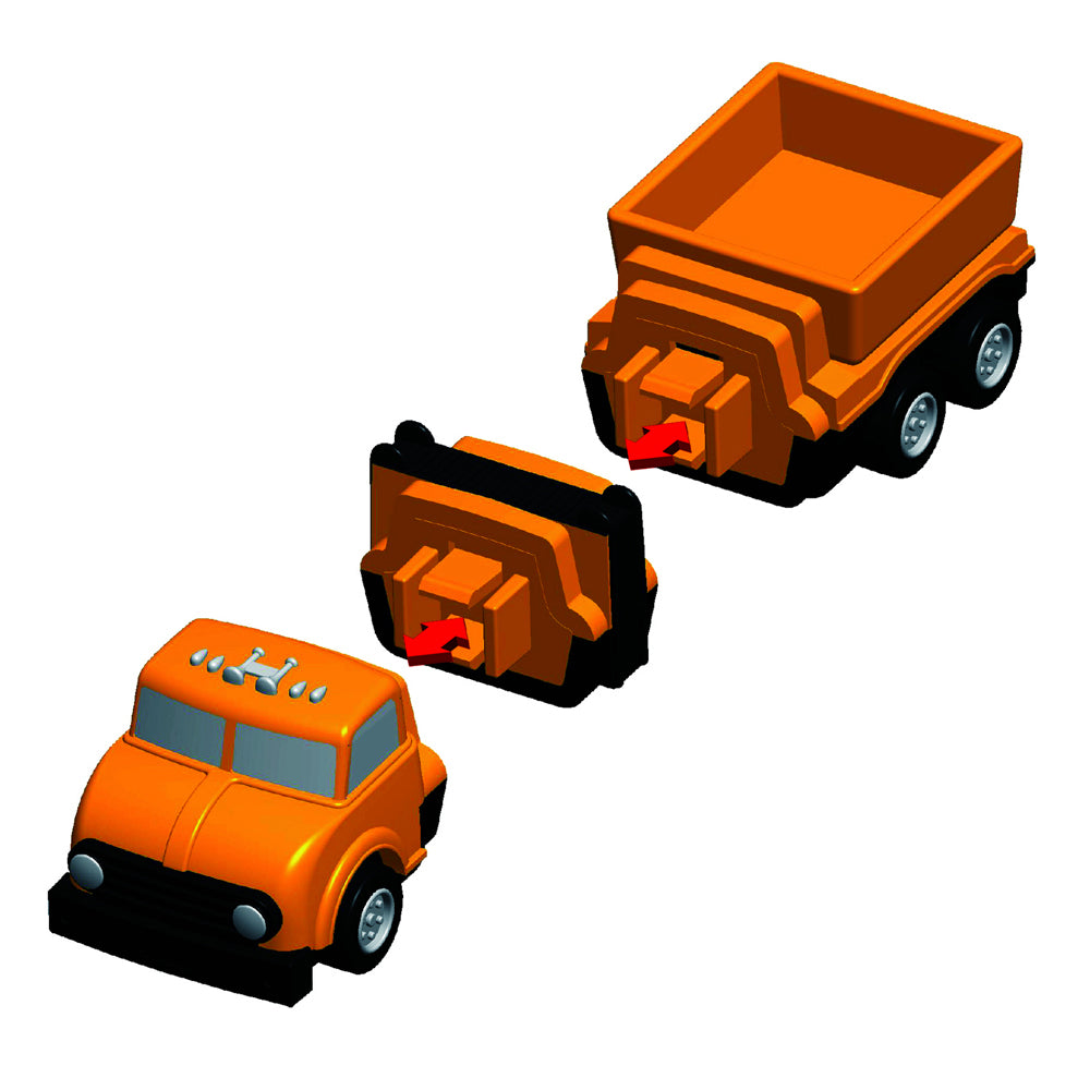 Popular Playthings Micro Mix or Match Set 2 Vehicles Toy Kids 3y+