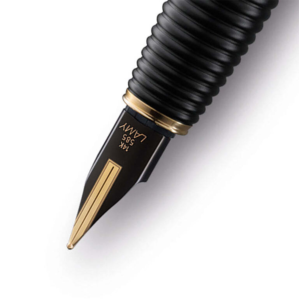 Lamy Imporium Z57 Fountain Pen Nib 14K Gold Medium Black