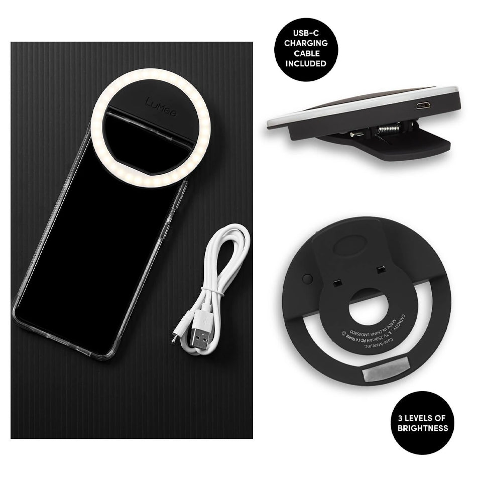 Case-Mate Lumee Studio Phone Clip Light Black