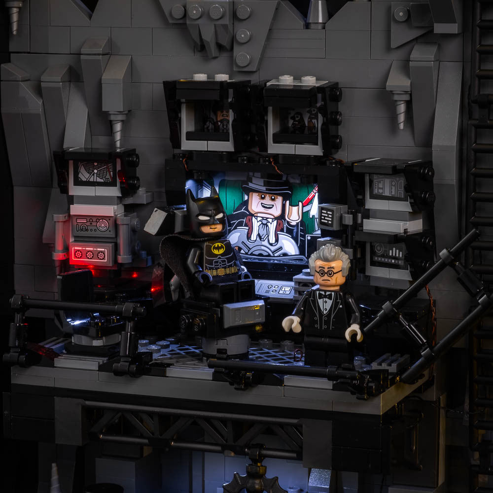 Light My Bricks USB LED Lighting Kit For Lego DC Batcave No.76252 12+