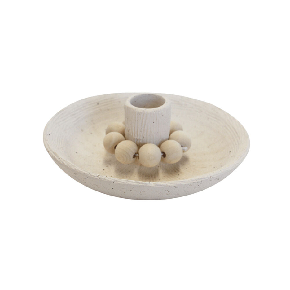 Darlin Jesser Taper Candle Holder Home Table Decor 13.5x5.5cm Matte White