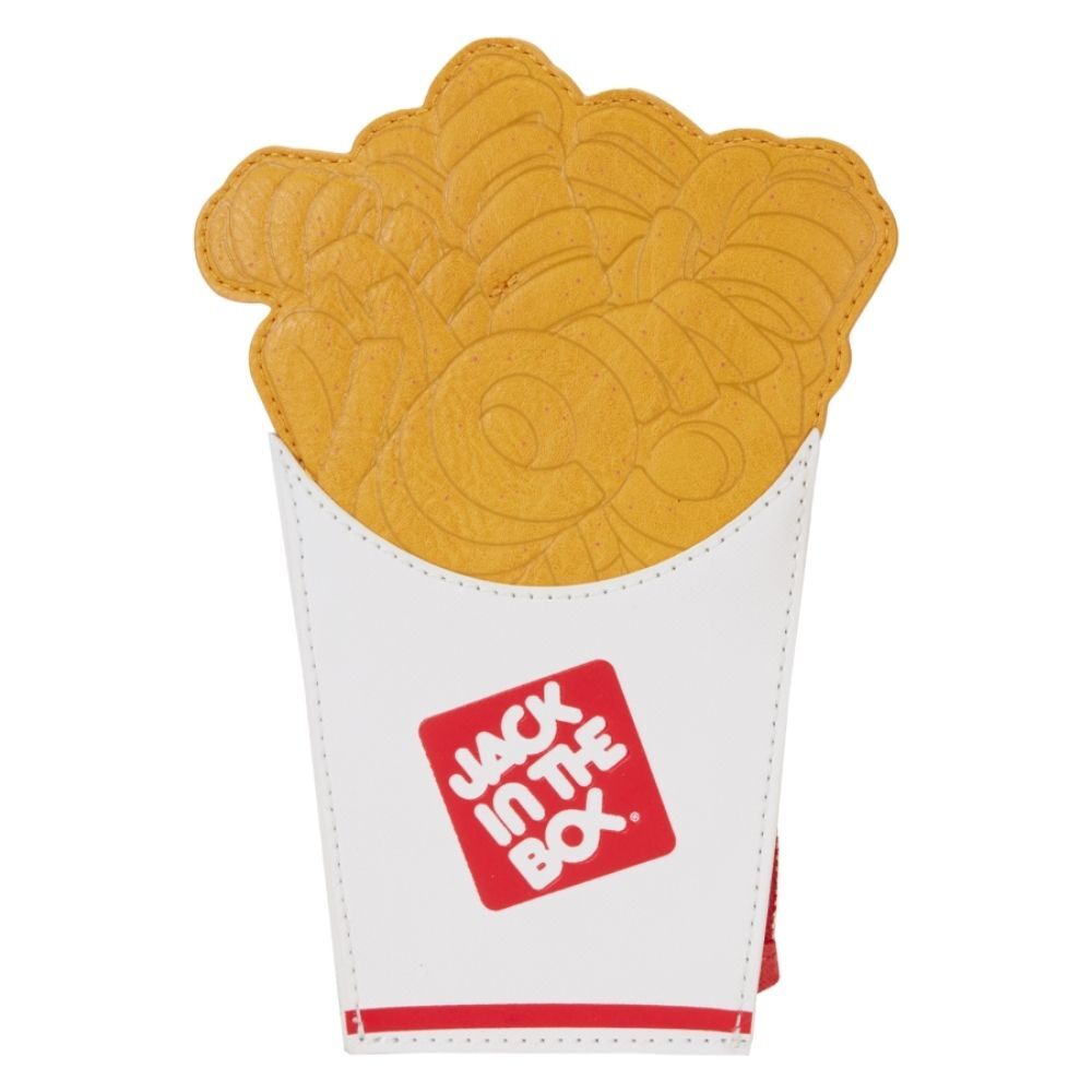 Jack In The Box Curly Fries Card Holder Zipped Organiser