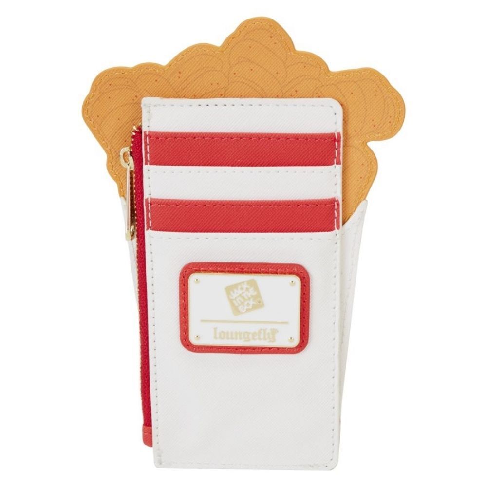 Jack In The Box Curly Fries Card Holder Zipped Organiser