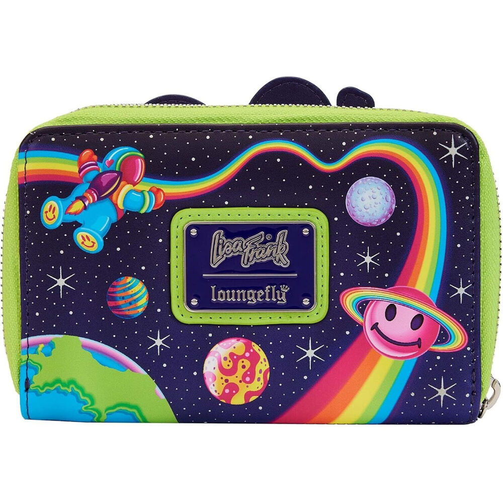 Lisa Frank Cosmic Alien Ride Zip Around Wallet 15.24cm
