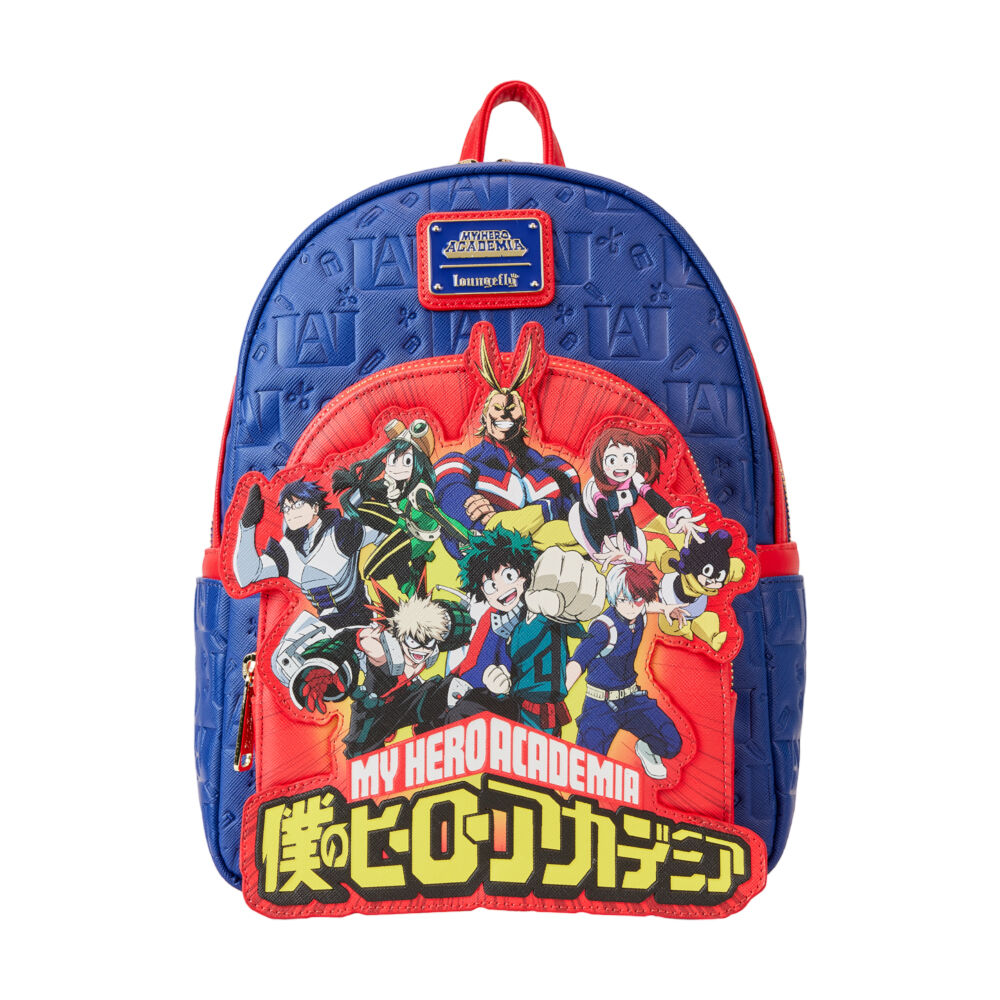 My Hero Academia Group Debossed Logo Mini Backpack 23x27cm