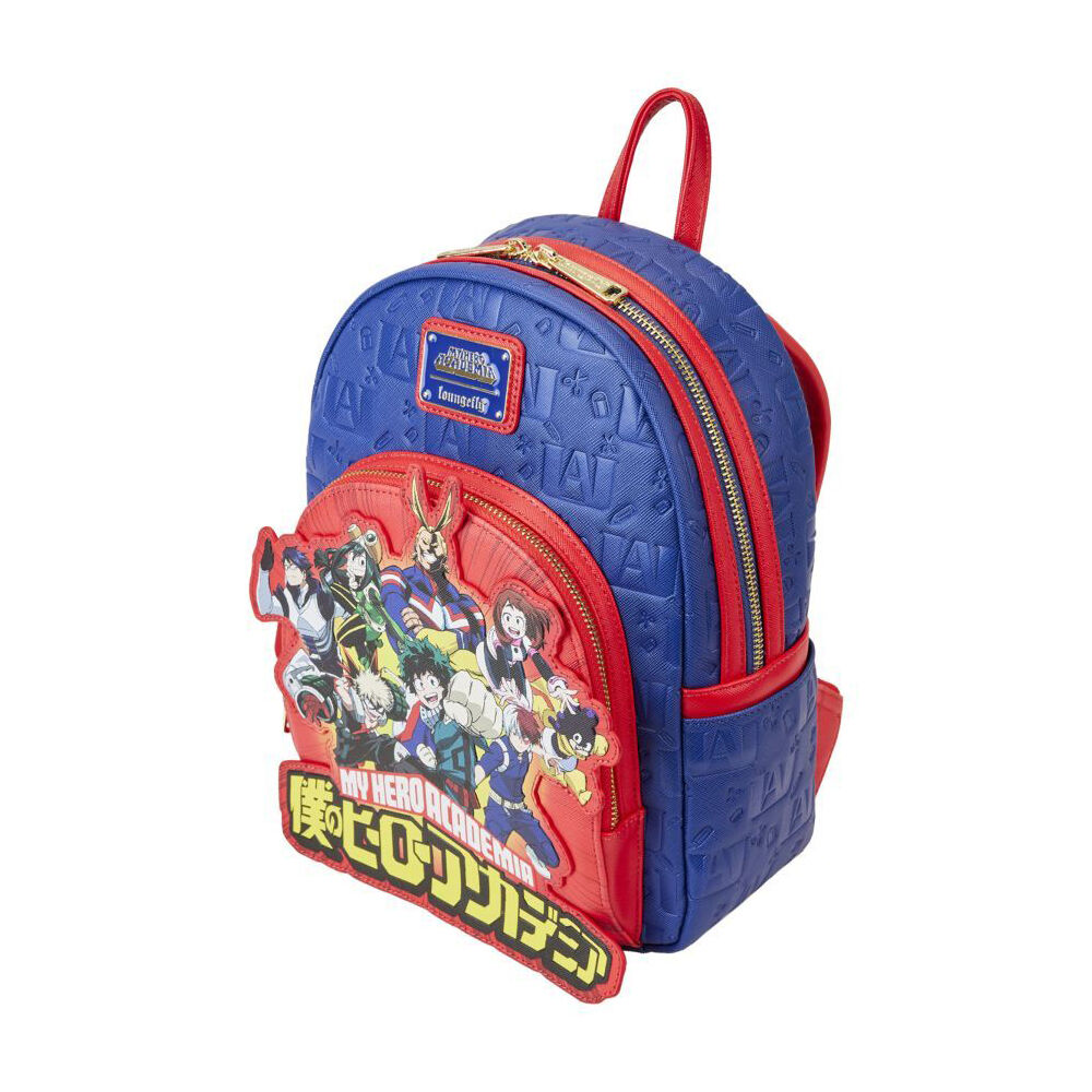 My Hero Academia Group Debossed Logo Mini Backpack 23x27cm