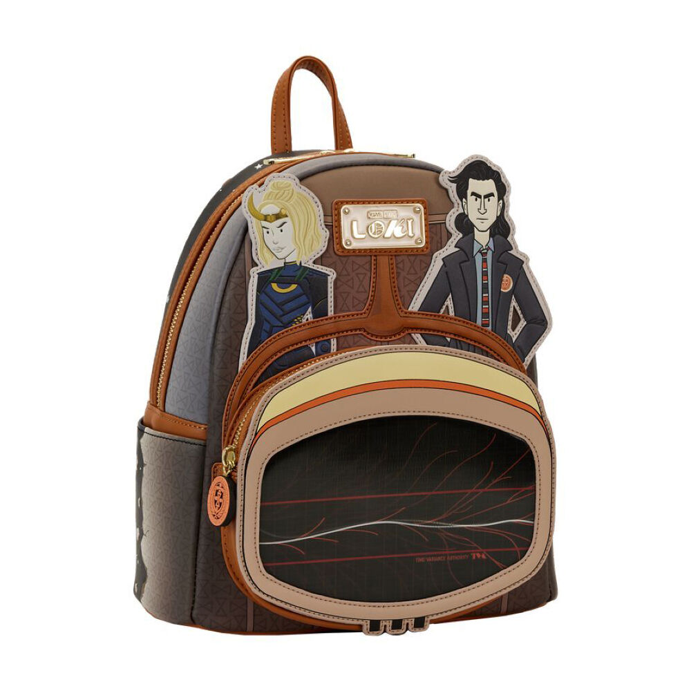 Loki TV TVA Lenticular Multiverse Mini Backpack Bag