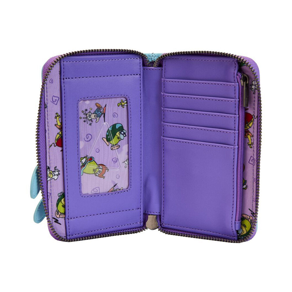 Rocko's Modern Life Zip Around Purse Coin/Cash Wallet