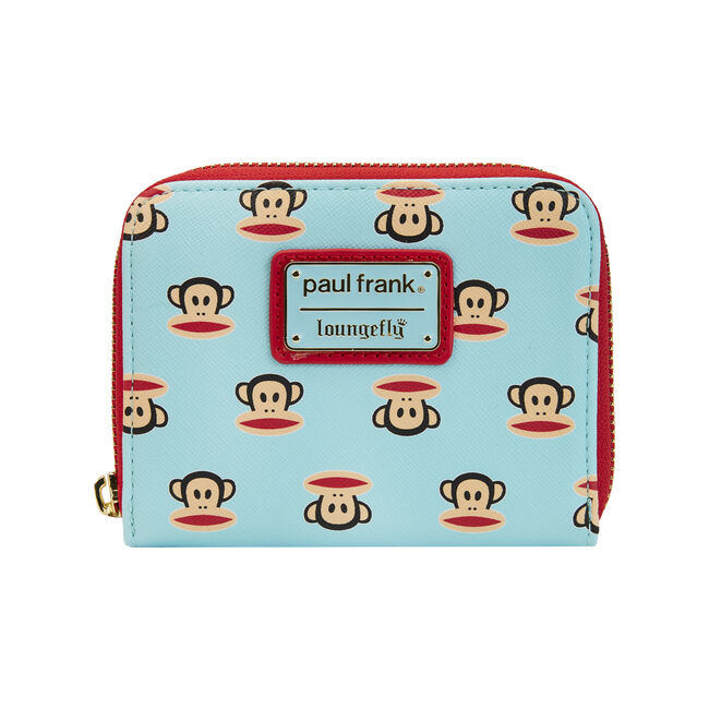 Paul Frank Julius Head All-Over-Print Zip Around Purse Wallet 12.7cm