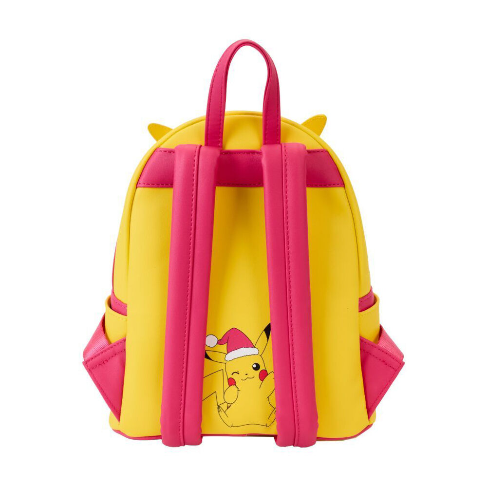Pokemon Holiday Pikachu Mini Backpack 23x27cm - Yellow