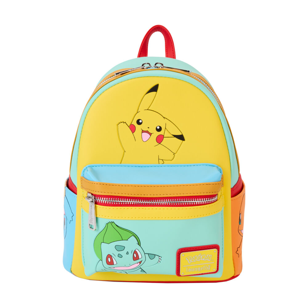 Pokemon Starters Mini Backpack Unisex Bag 23x27cm 8y+