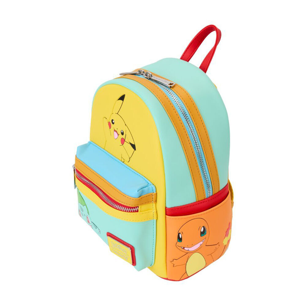 Pokemon Starters Mini Backpack Unisex Bag 23x27cm 8y+