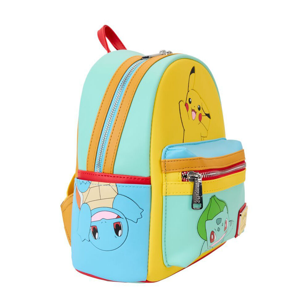 Pokemon Starters Mini Backpack Unisex Bag 23x27cm 8y+