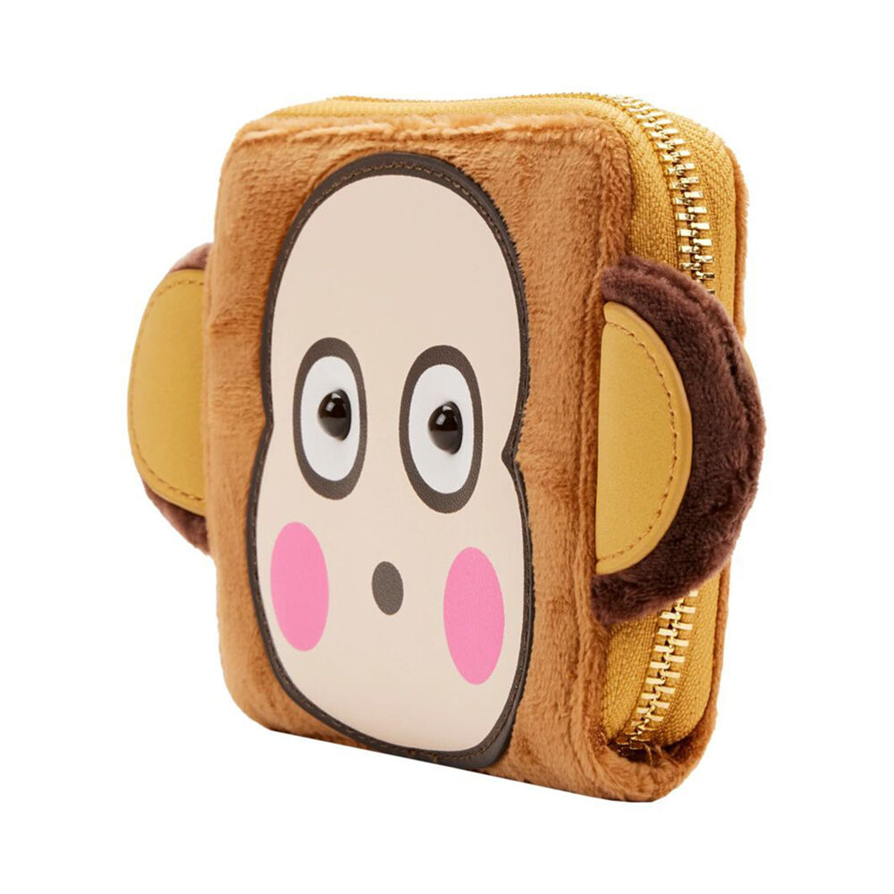 Sanrio Monkichi Costume Zip Around Wallet/Purse 6x4in