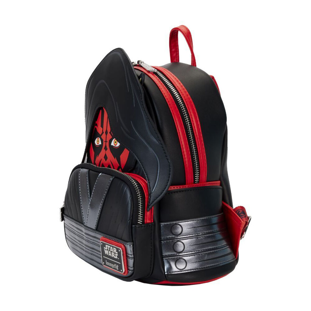 Star Wars Darth Maul w/ Hood Leather Mini Backpack 23x27cm