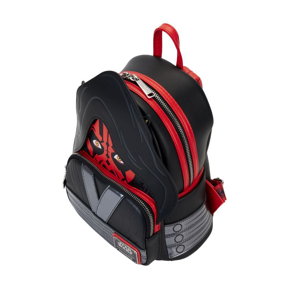Star Wars Darth Maul w/ Hood Leather Mini Backpack 23x27cm