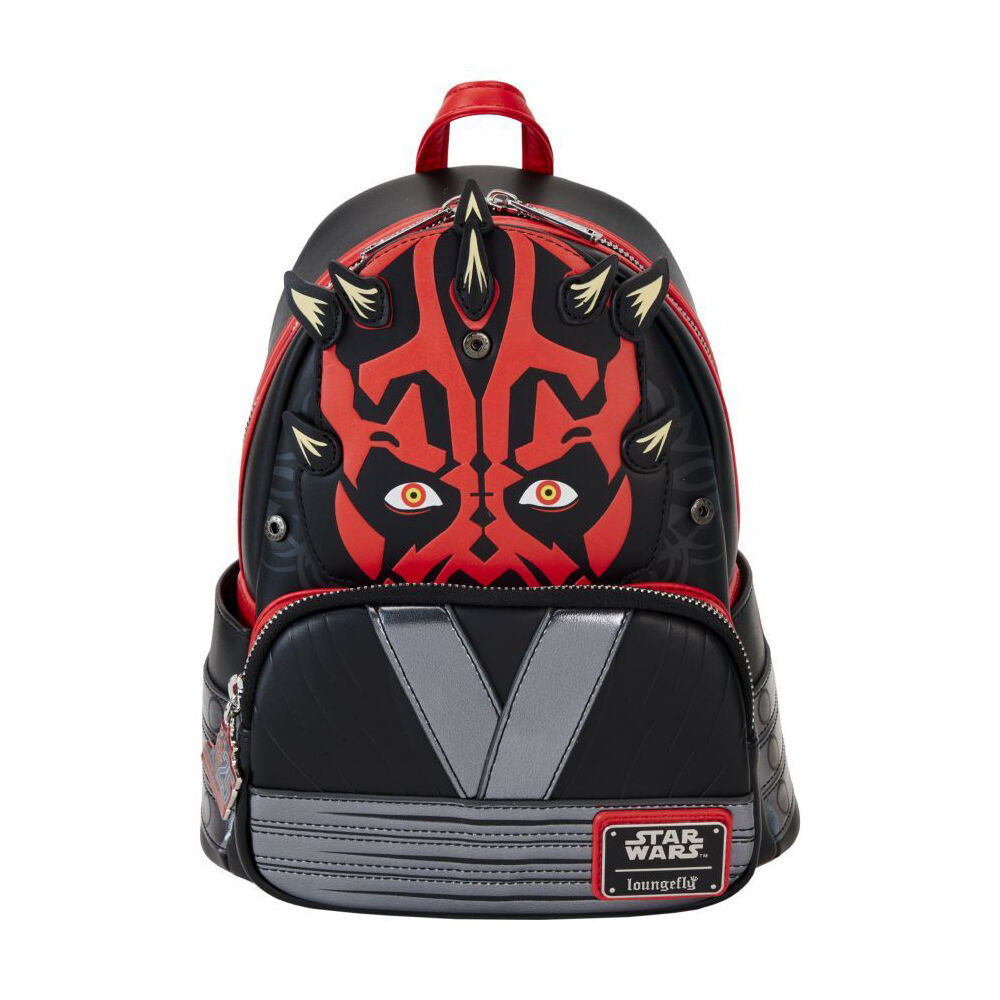 Star Wars Darth Maul w/ Hood Leather Mini Backpack 23x27cm