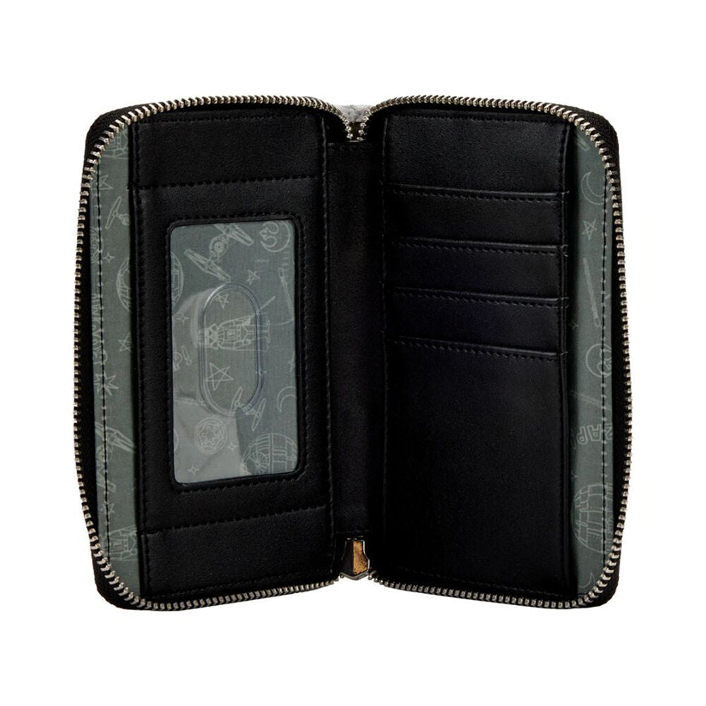 Star Wars Darth Vader Comic Strip Zip Around Purse Wallet 6x4in