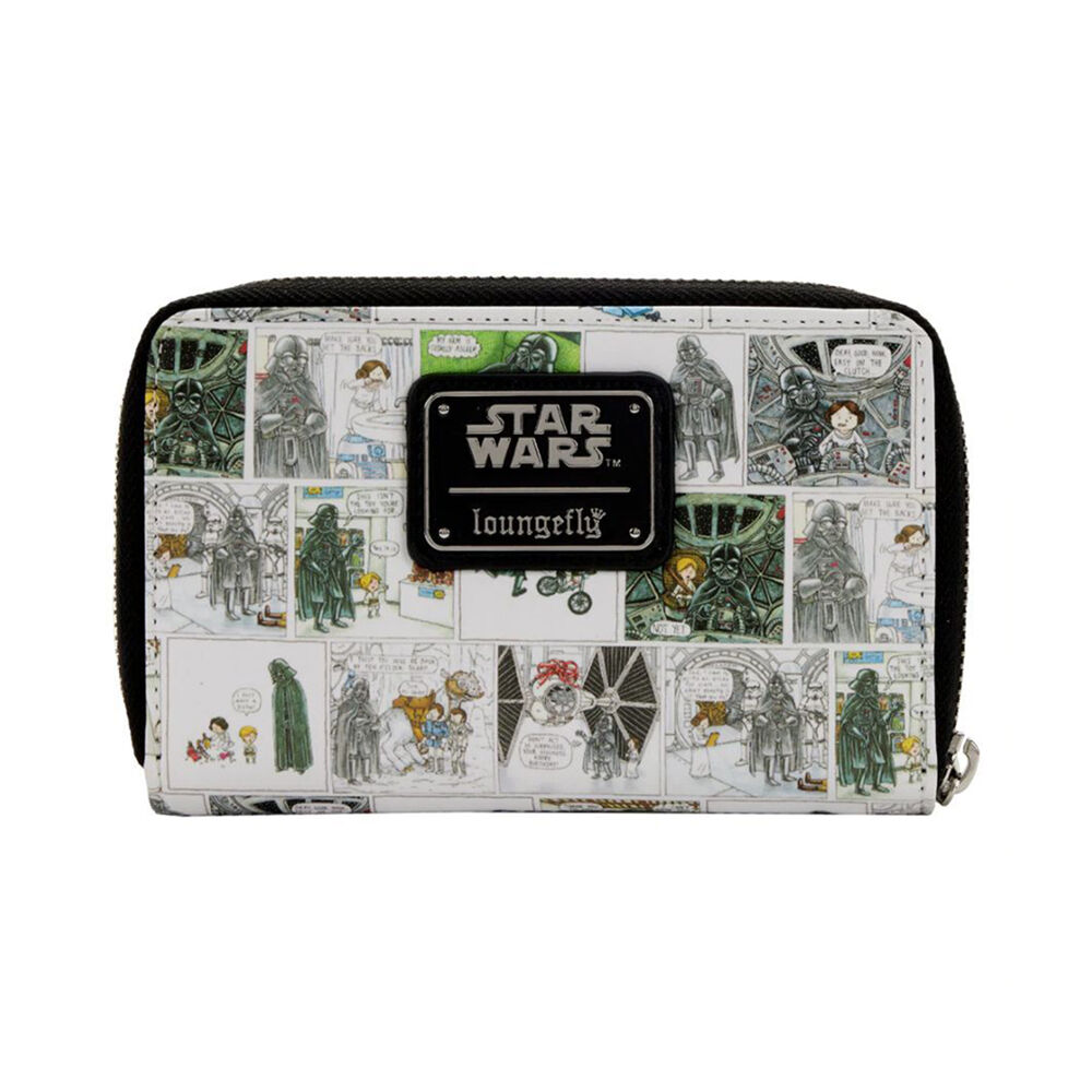 Star Wars Darth Vader Comic Strip Zip Around Purse Wallet 6x4in