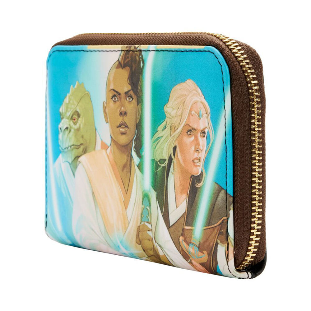 Star Wars High Republic Comic Zip Around Wallet Coin Purse