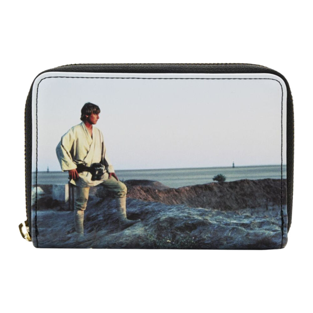 Star Wars A New Hope Frames Zip Around Purse Coin Wallet