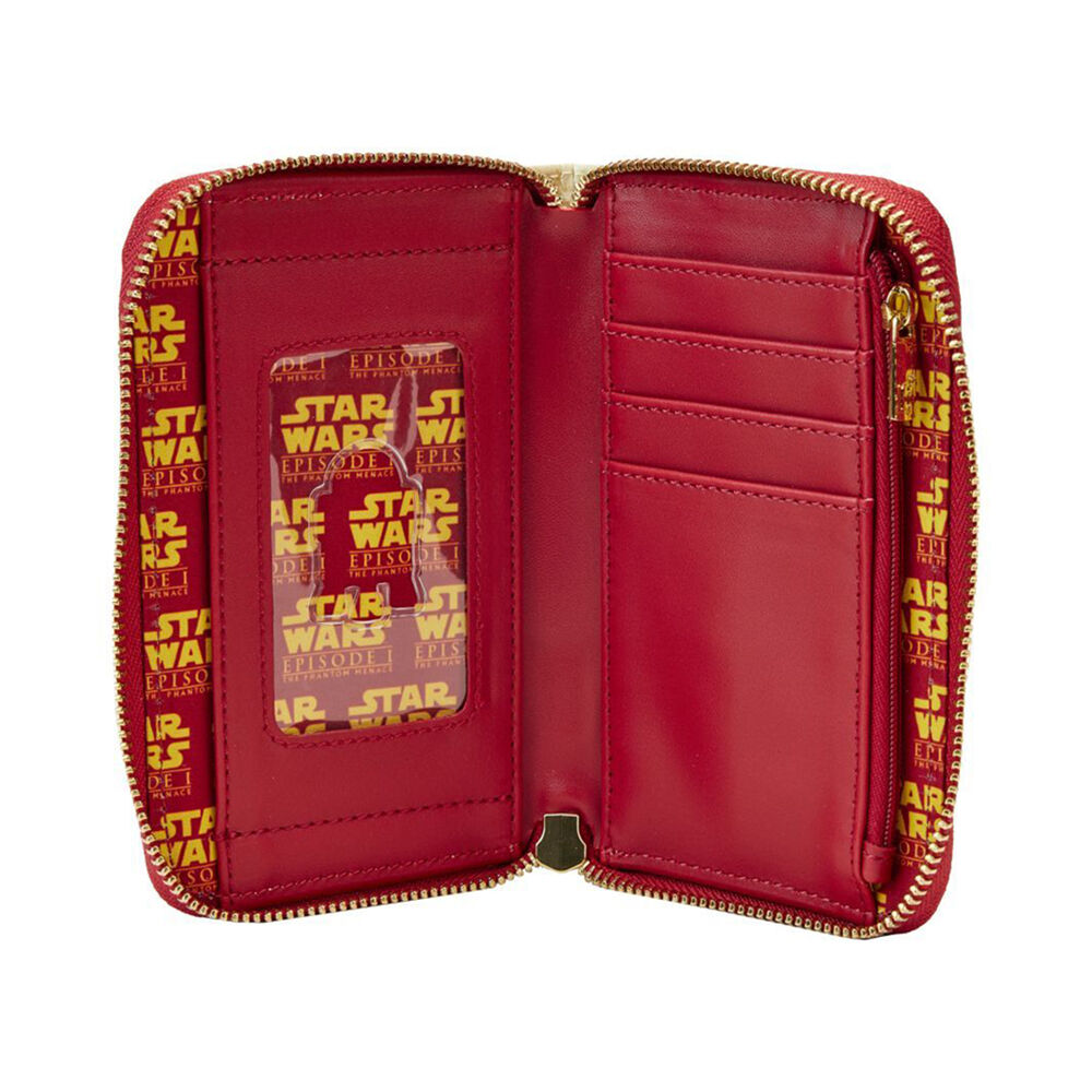 Star Wars Ep1 The Phantom Menace Scenes Zip Purse 6x4in