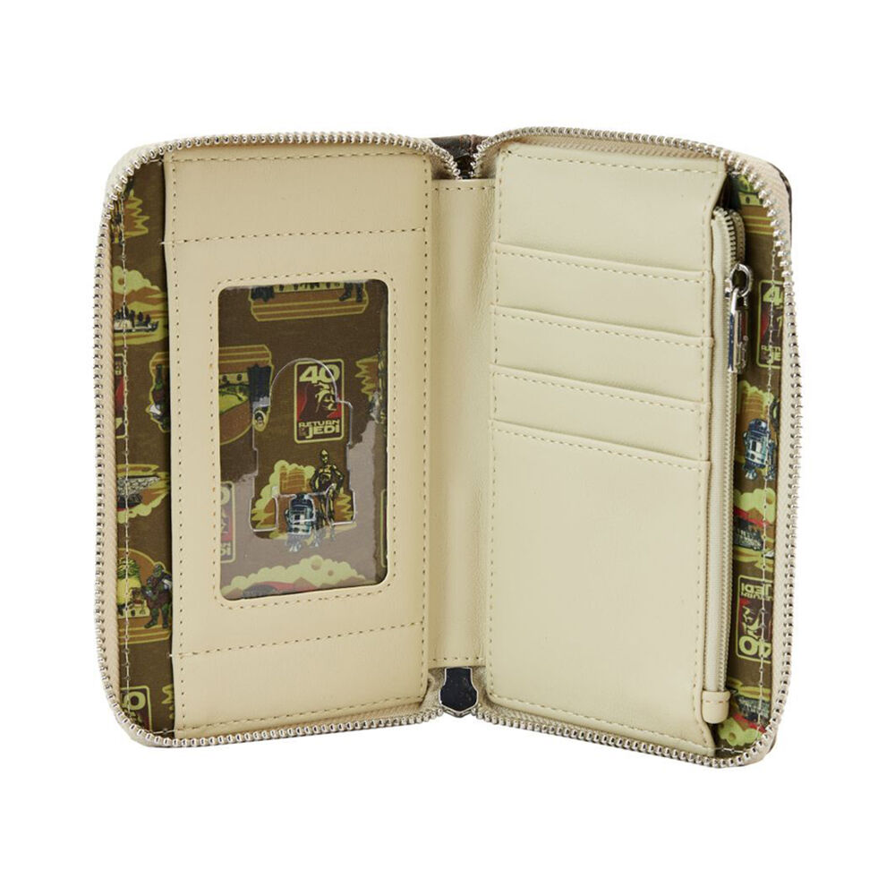 Star Wars 40th Anniv Jabbas Palace Zip Around Wallet 6x4in