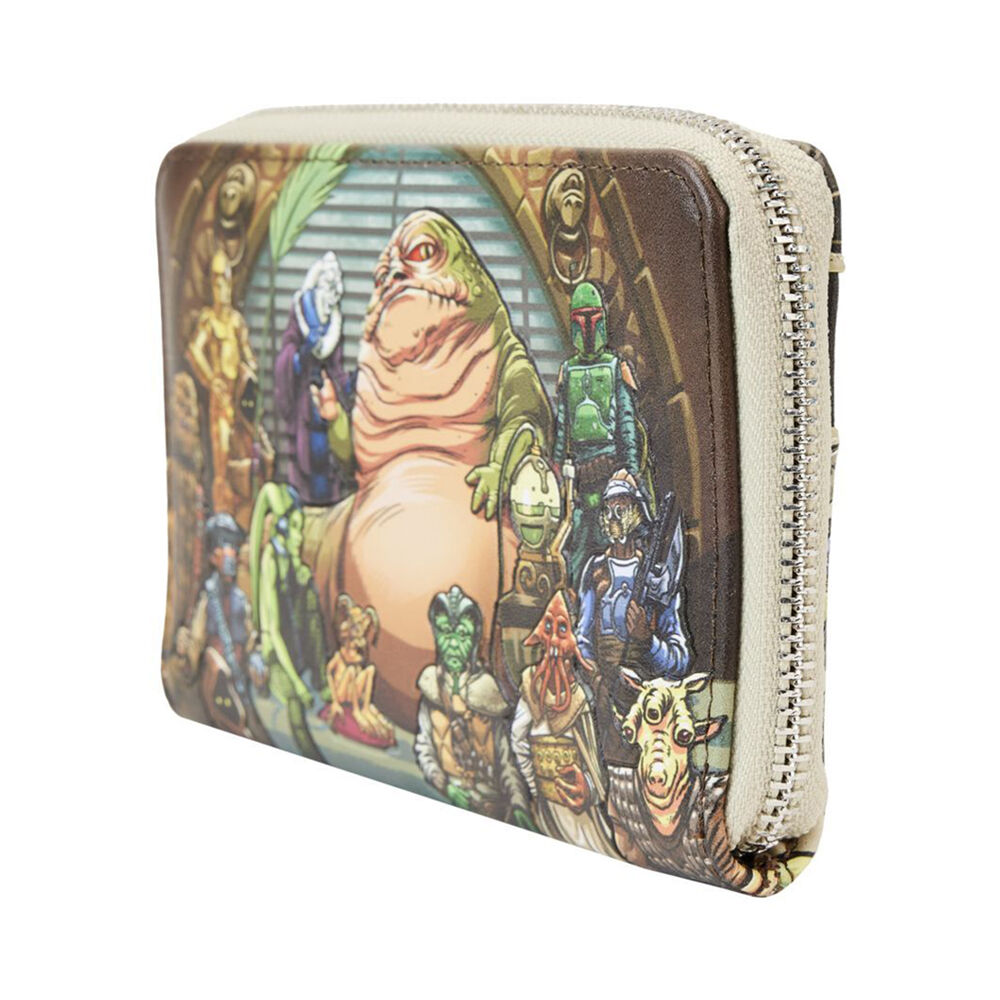 Star Wars 40th Anniv Jabbas Palace Zip Around Wallet 6x4in