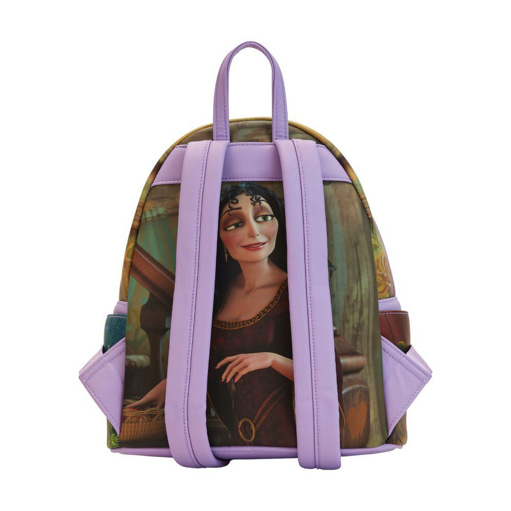 Tangled Princess Scenes Womens Mini Backpack 9x10.5in