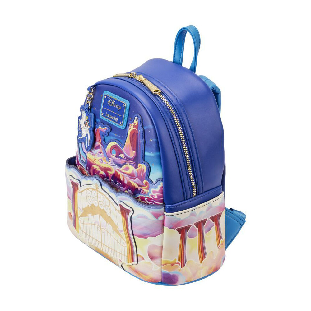 Hercules 1997 Mount Olympus Gates Womens Mini Backpack 9x10.5in