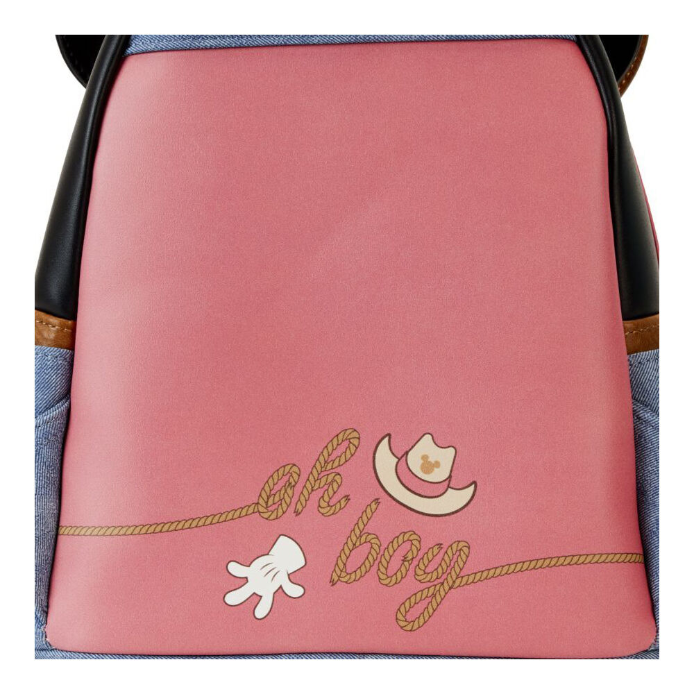 Disney Western Mickey Cosplay Mini Backpack Unisex Bag