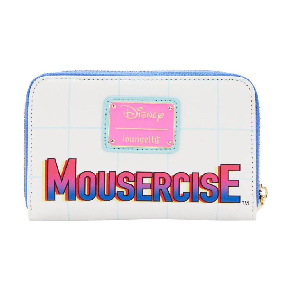 Disney Mousercise Women's Zip Around Purse Wallet 15.24cm