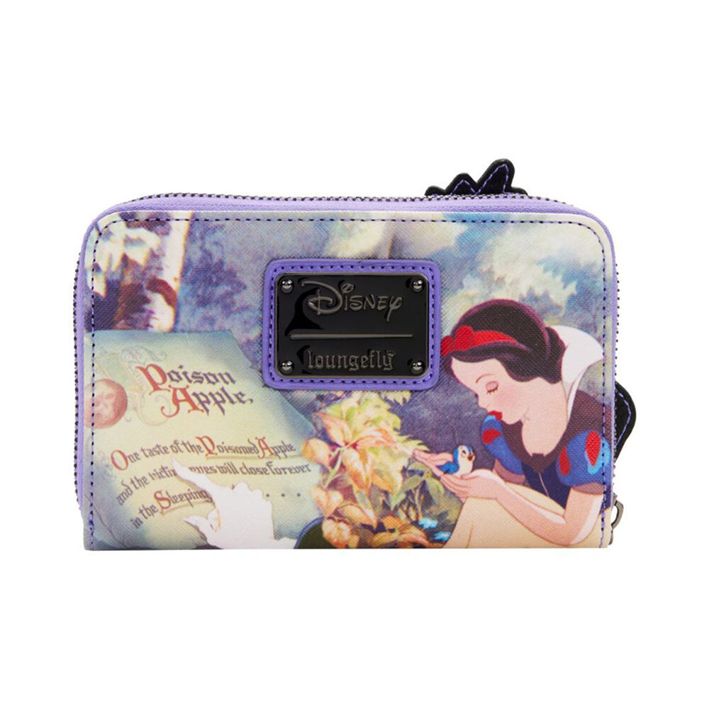 Snow White 1937 Evil Queen Apple Zip Around Purse Wallet