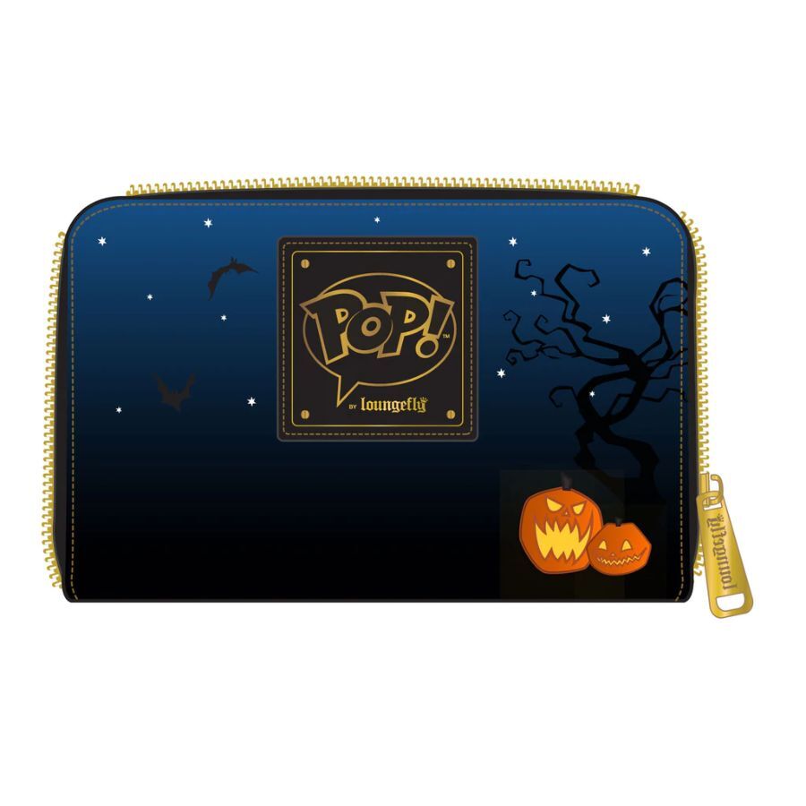 The Nightmare Before Christmas Jack Skellington Zip Purse 4in