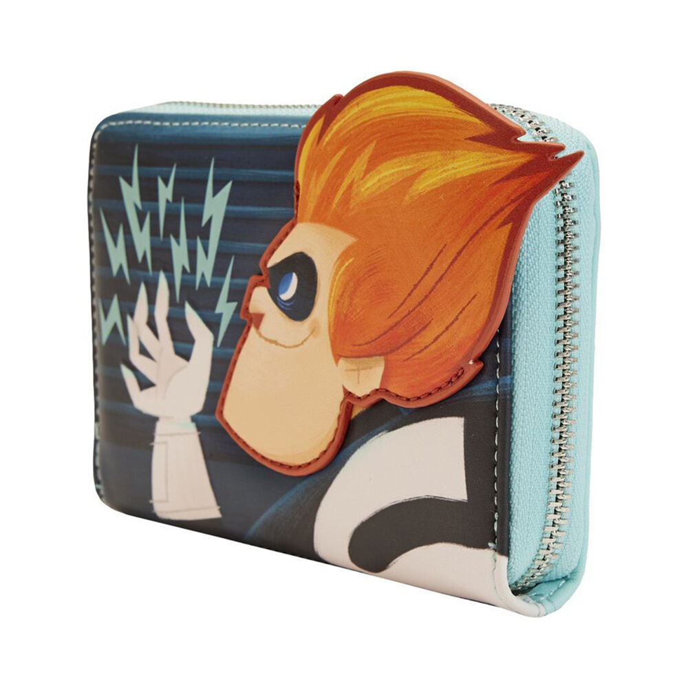 The Incredibles Syndrome Glow Zip Around Wallet Coin Purse