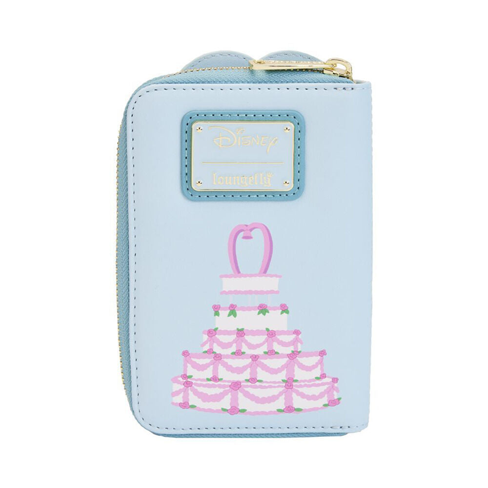 The Little Mermaid 1989 Wedding Cake Zip Purse 4in