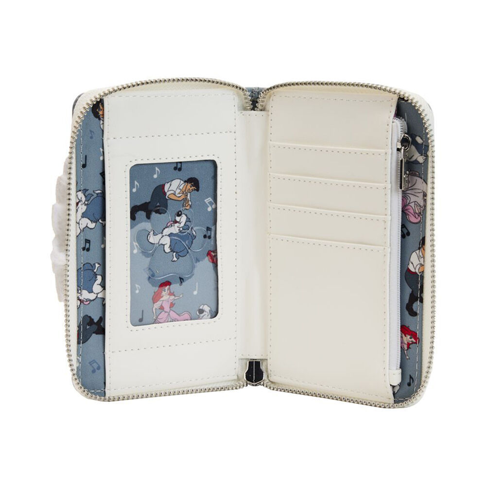 The Little Mermaid 1989 Max Cosplay Zip Around Wallet