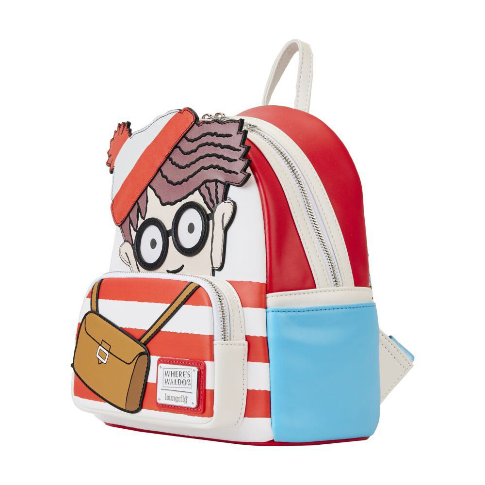 Where's Wally Cosplay Mini Backpack Unisex Carry Bag