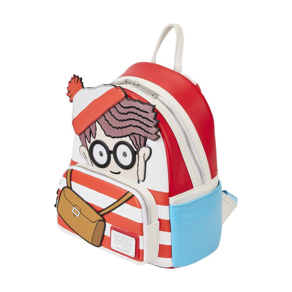 Where's Wally Cosplay Mini Backpack Unisex Carry Bag