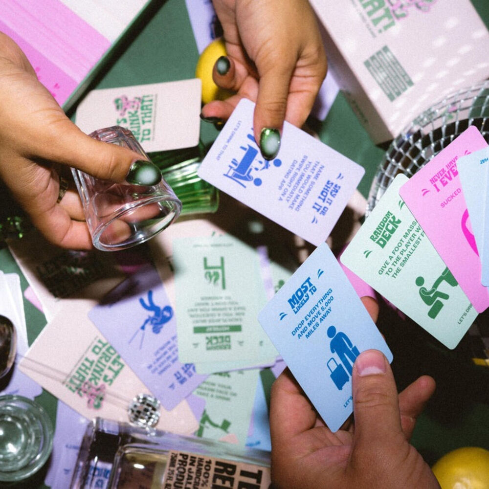 500pc Let's Replay Let's Drink to That Drinking Card Party Game 18y+