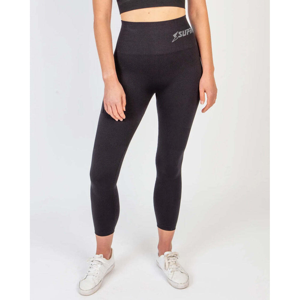 Supacore Charlotte Womens Coretech Recovery/Postpartum 7/8 Legging Black L