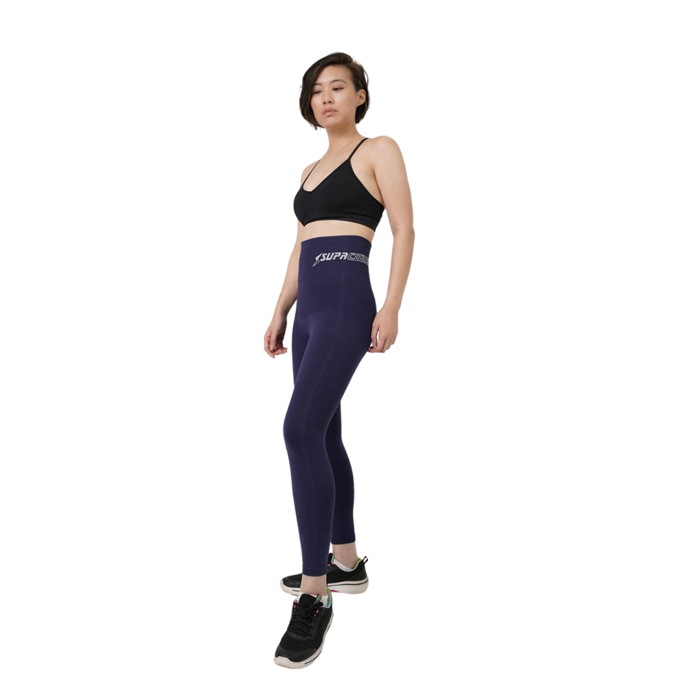 Supacore Charlotte Womens Coretech Recovery/Postpartum 7/8 Legging Navy XL