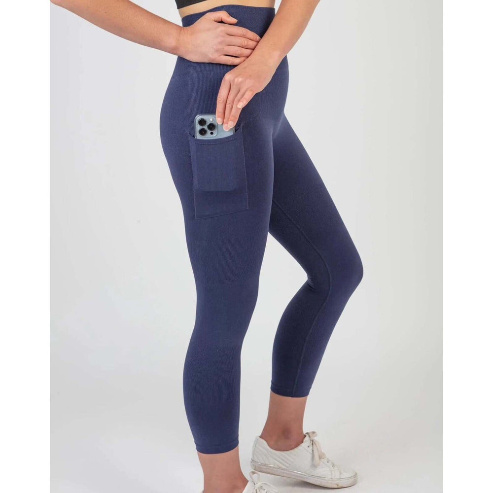 Supacore Charlotte Womens Coretech Recovery/Postpartum 7/8 Legging Navy XXL