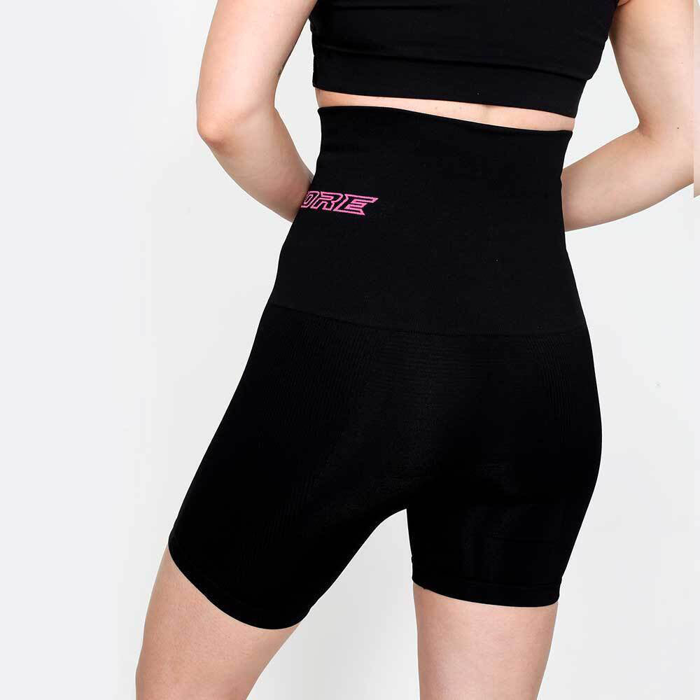 Supacore Nina Extra High Waist Compression Shorts Black L