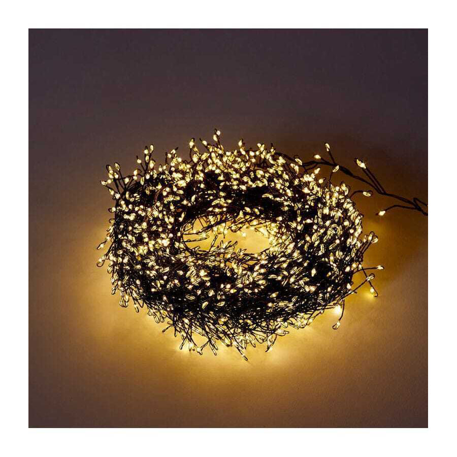 E Style Luminous Firecracker 20m String Light - Green