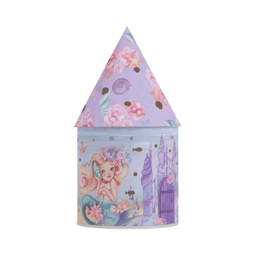 Splosh Mermaid Plastic/Paper Light Up House 10.5x22cm